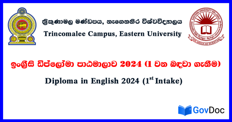 Diploma in English 2024