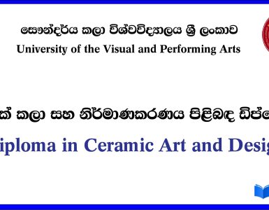 Diploma in Ceramic Art and Design