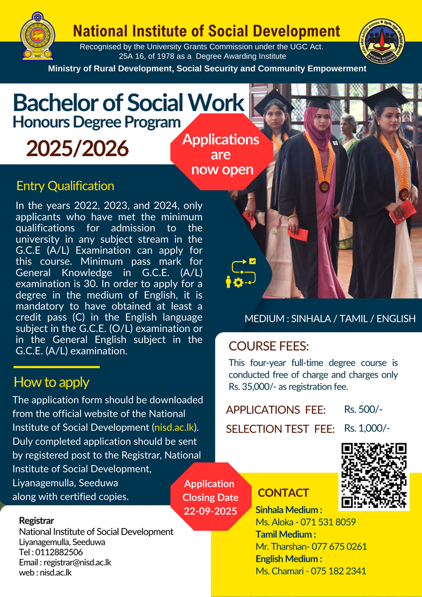 Bachelor of Social Work Degree Program