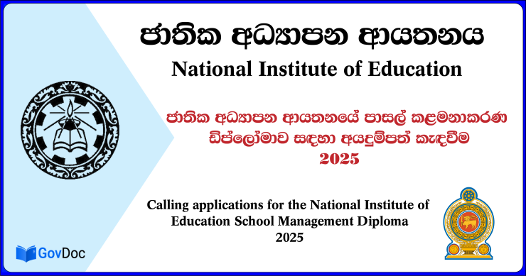 Diploma in School Management 2025