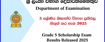 Department of Examinations sri lanka