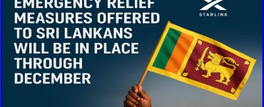 Emergency relief measures offered to Sri Lankans will be in place through December, Starlink confirms