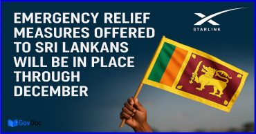 Emergency relief measures offered to Sri Lankans will be in place through December, Starlink confirms