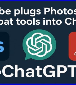 Adobe plugs Photoshop, Acrobat tools into ChatGPT