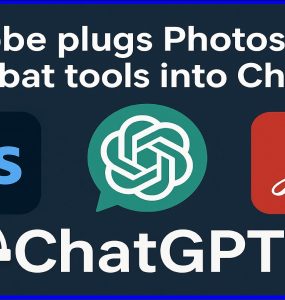 Adobe plugs Photoshop, Acrobat tools into ChatGPT