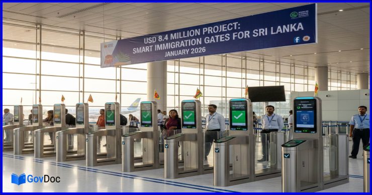 USD 8.4m Project Brings Smart Immigration Gates to Sri Lanka