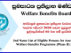 Second List of Eligible Beneficiaries for the Aswesuma Welfare Benefits Programme