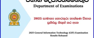 GIT Exam Results Released 2025